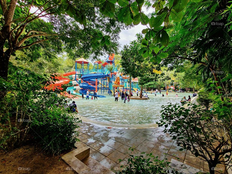 Beat the summer heat at Theme park water activities on weekend is most blissful and relaxation moment.