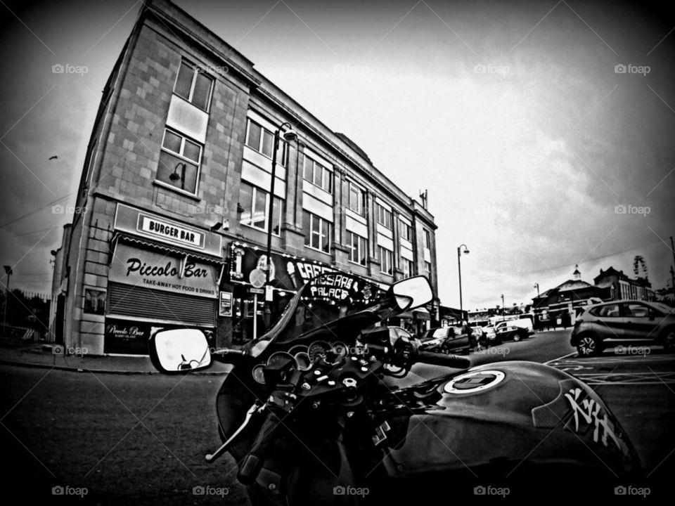 hayabusa at barry island south wales