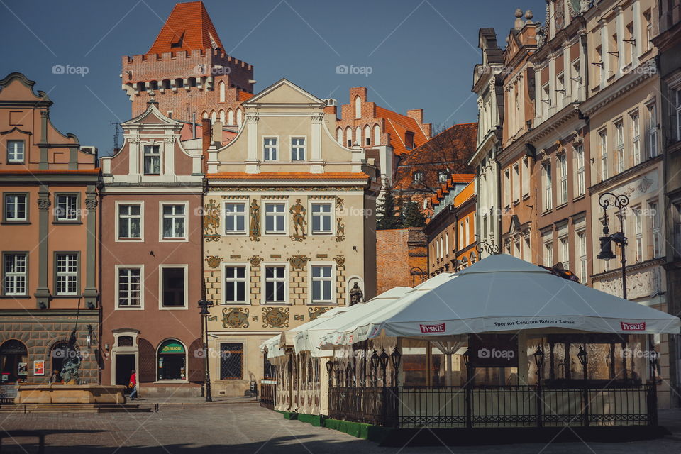 Poznan, Poland. Historical square 