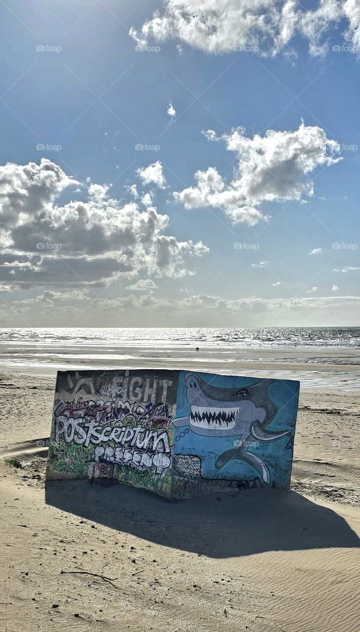 bunker sur la plage