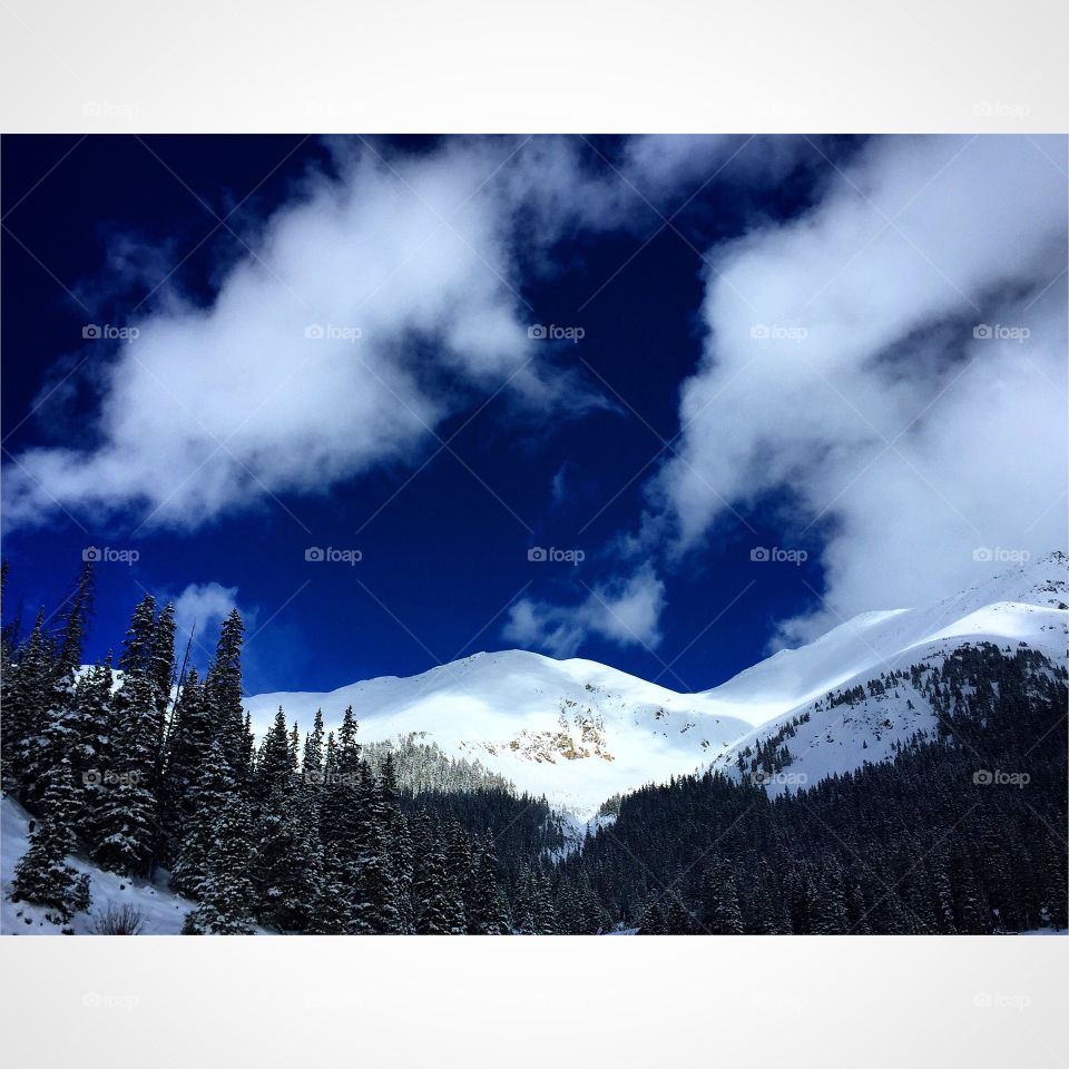 Snow. Arapahoe Basin, Colorado