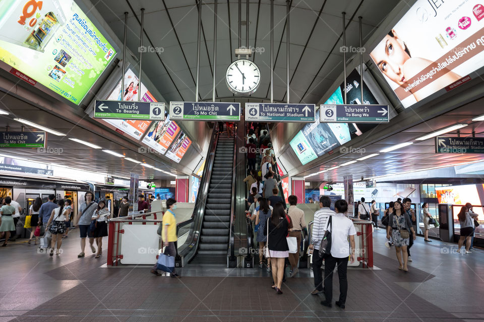 BTS public train station 