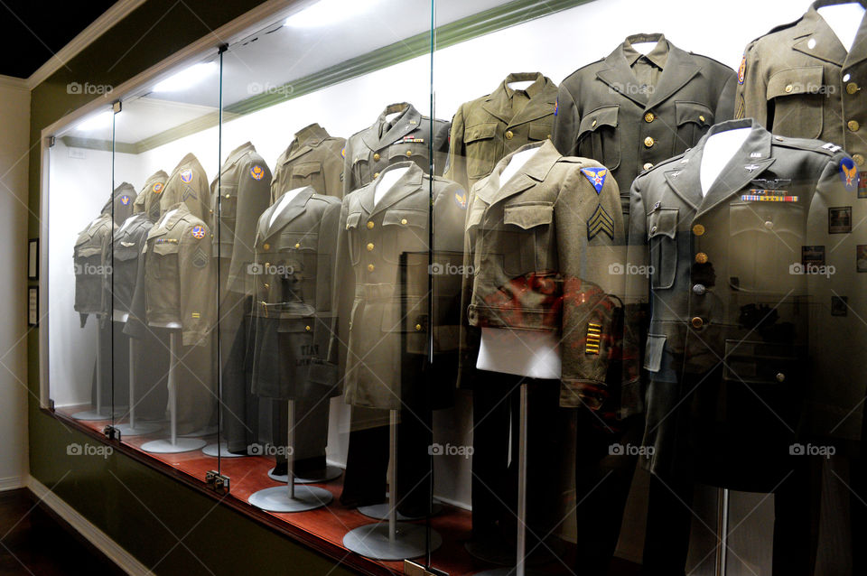 Historic military uniforms 