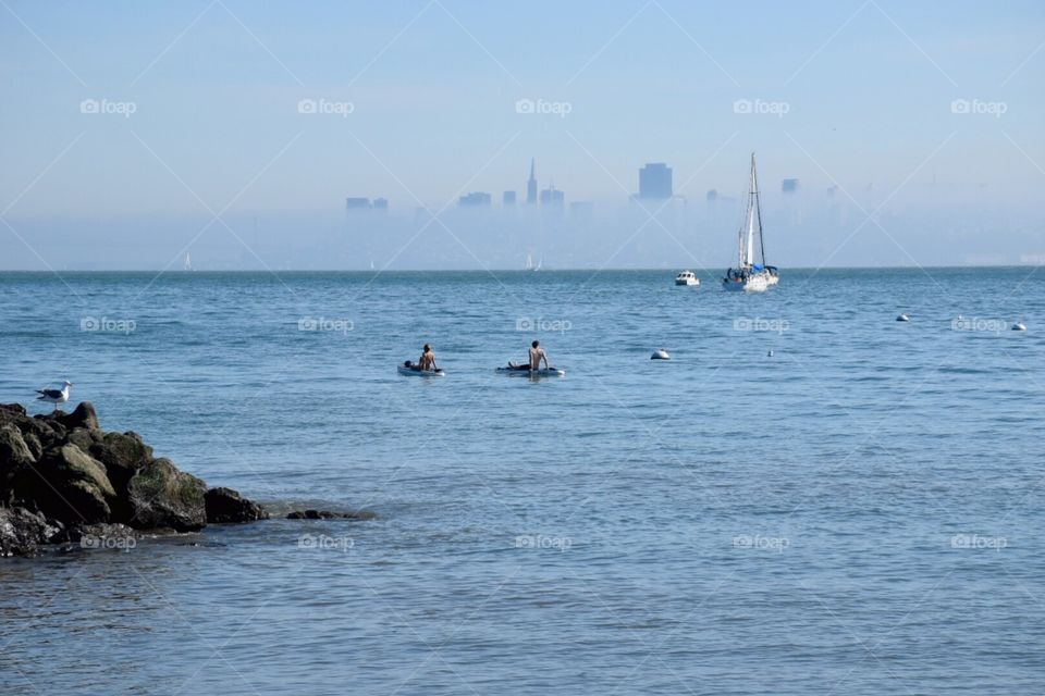 Fog in San Francisco 