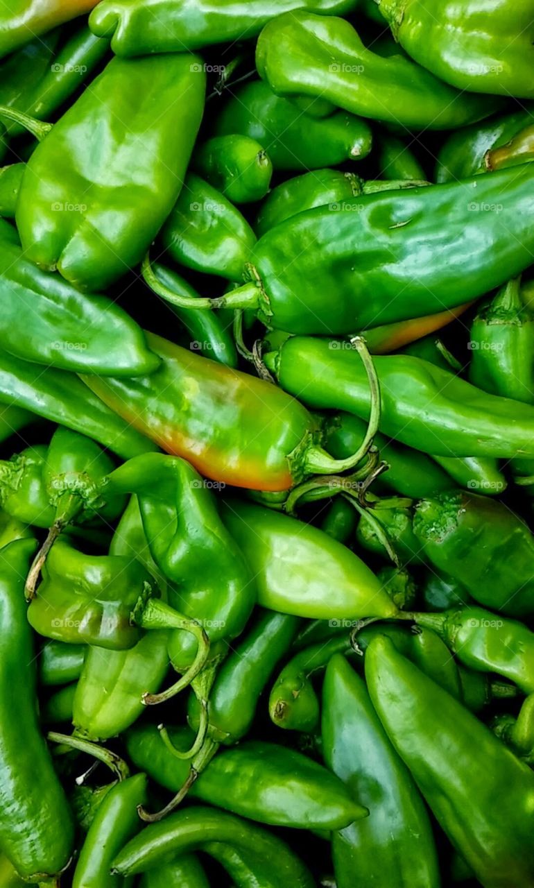 Hatch Green Chile. In New Mexico, green chile goes with just about any food!