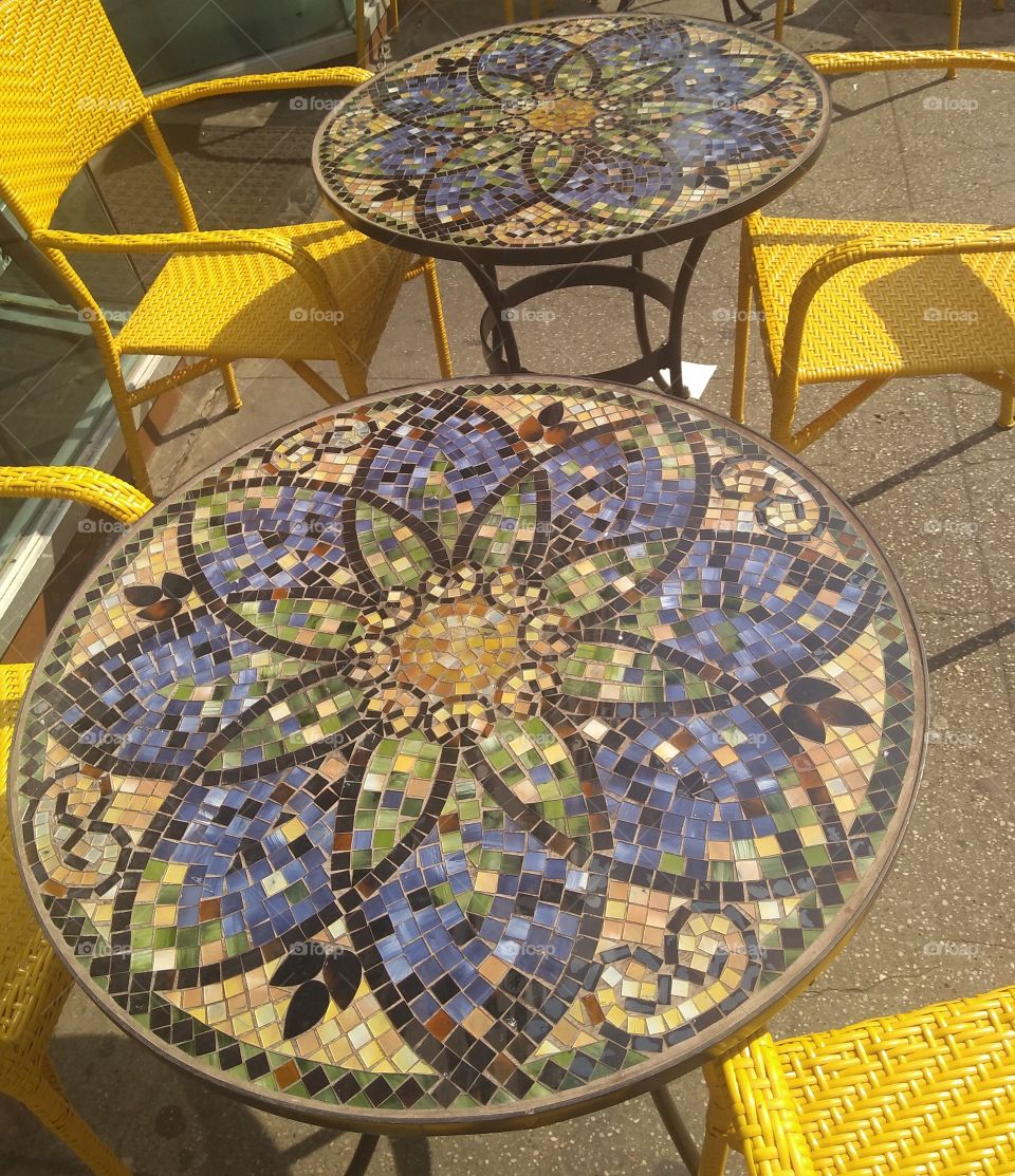 Outdoor Table Seating NYC