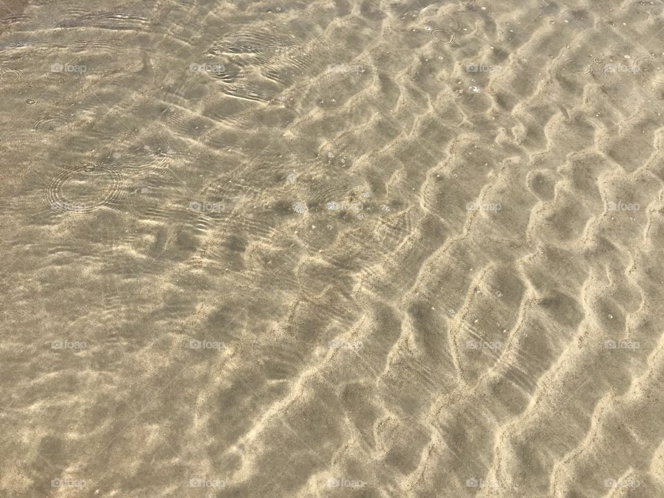 Water marks on Sand