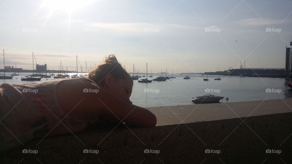 Boston harbor nap