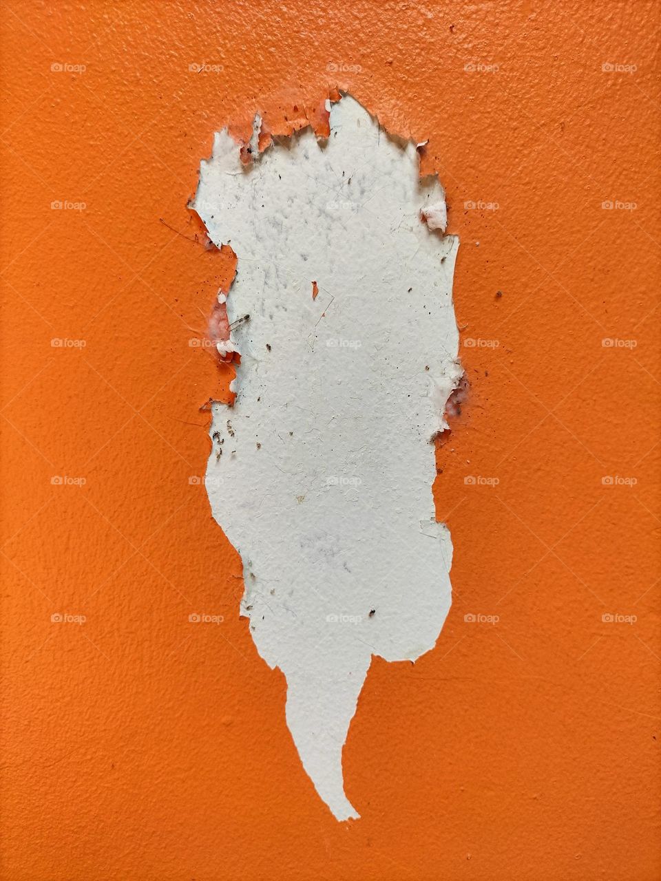 Abstract image of peeling wall paint