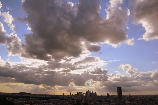 Clouds over the Paris