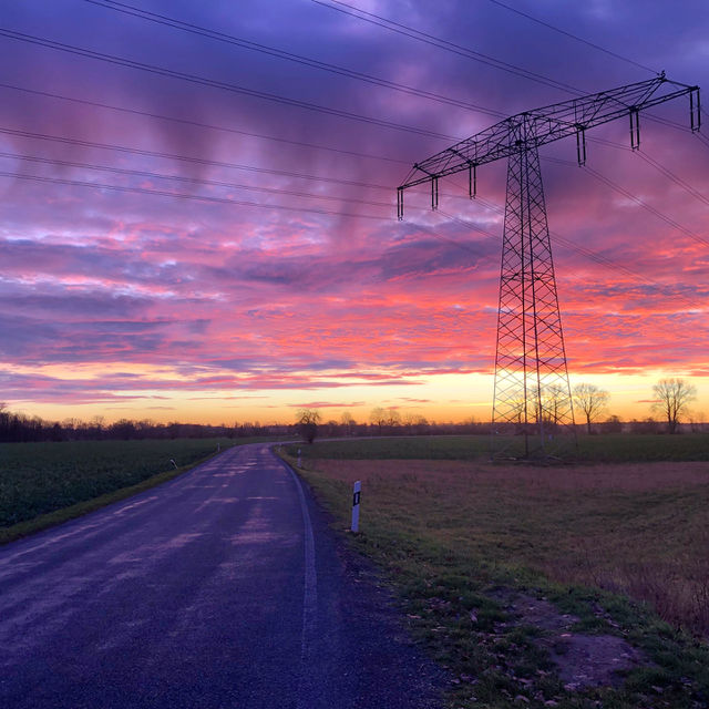 Sunrise Landscape Nature Sky