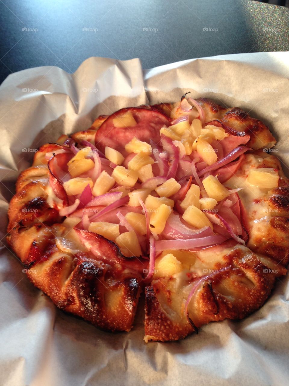 Blind Hawaiian Pizza