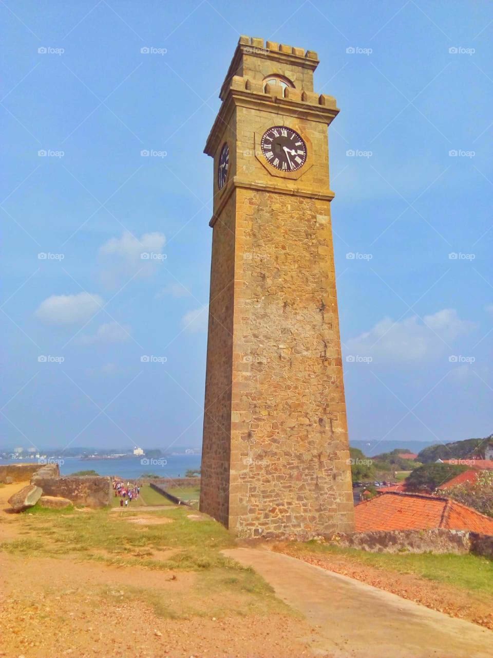 ancient watch tower in sri lanka