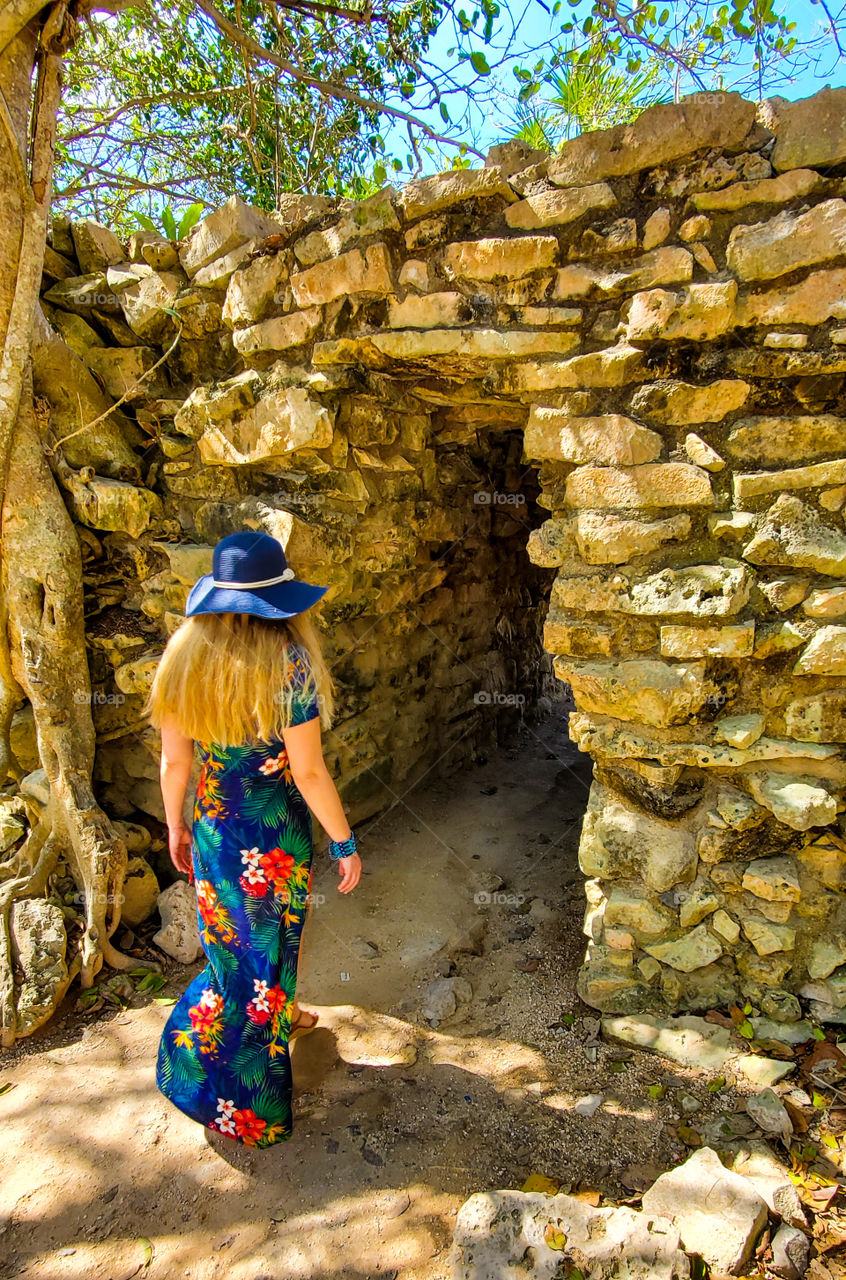 Exploring the Tulum Ruins