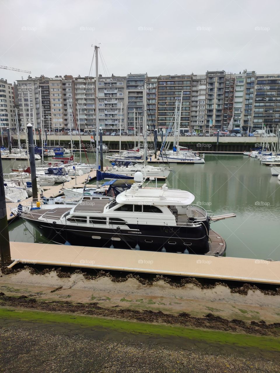 The North Sea , port of blankenberg