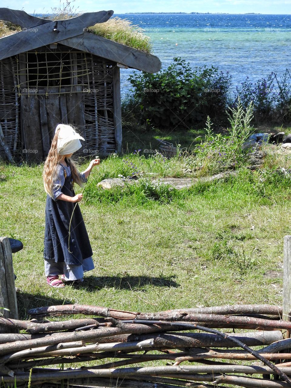 Young Viking girl