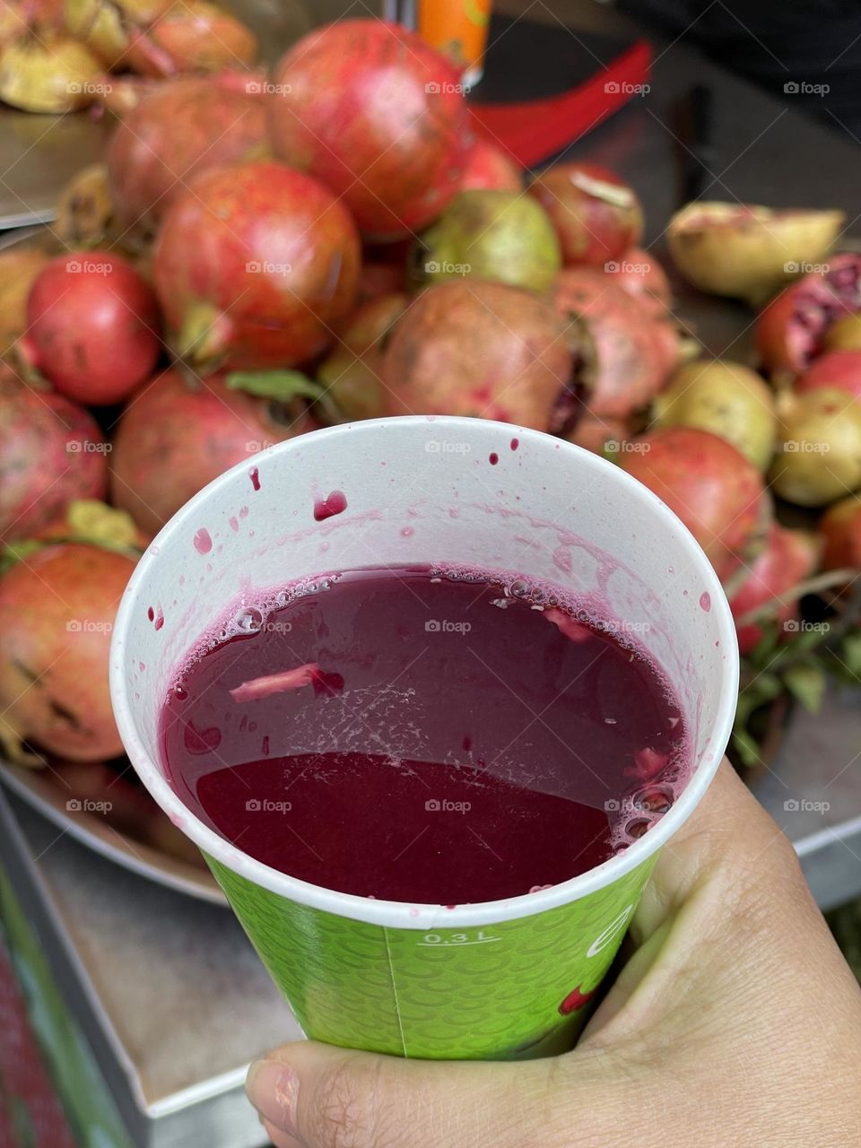 pomegranate juice