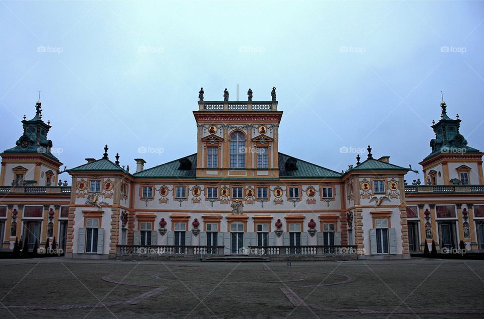 Palace in Warsaw 