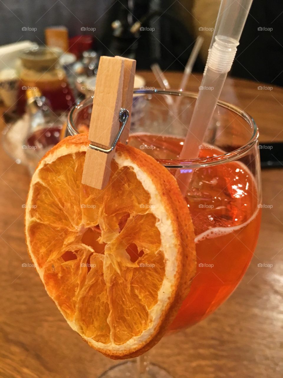 Cocktail Aperol Spritz Orange