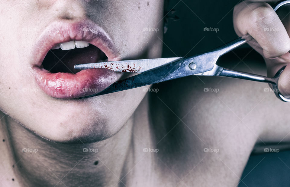 A very painful self-portrait.