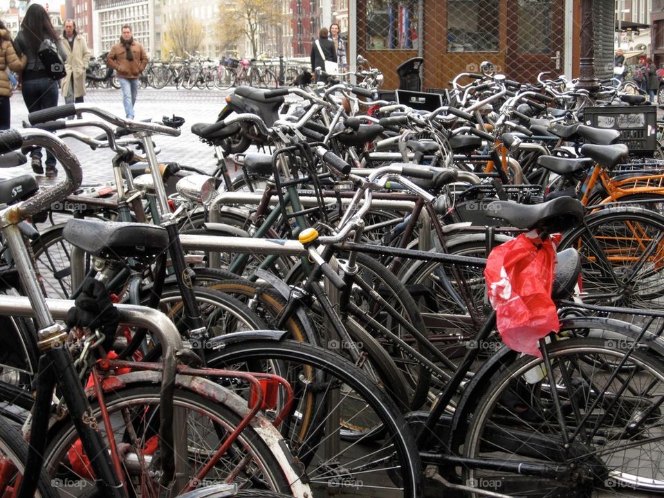Bikes everywhere 