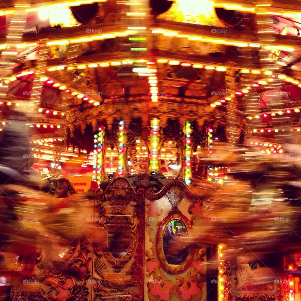 Carousel at the fair
