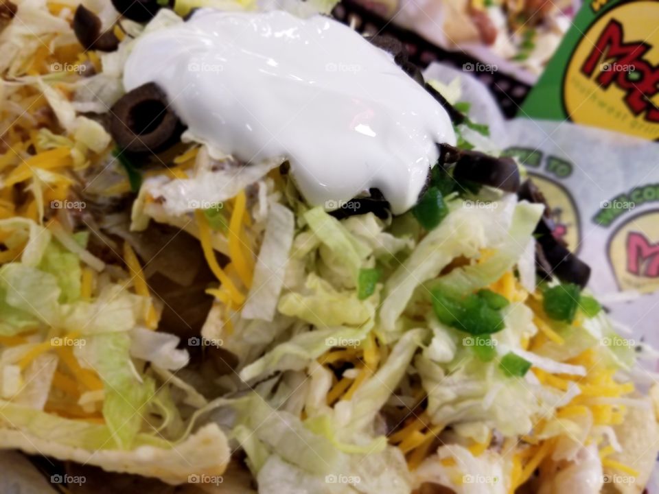 So Much That You Can't Eat It All Beef Nachos at Moe's