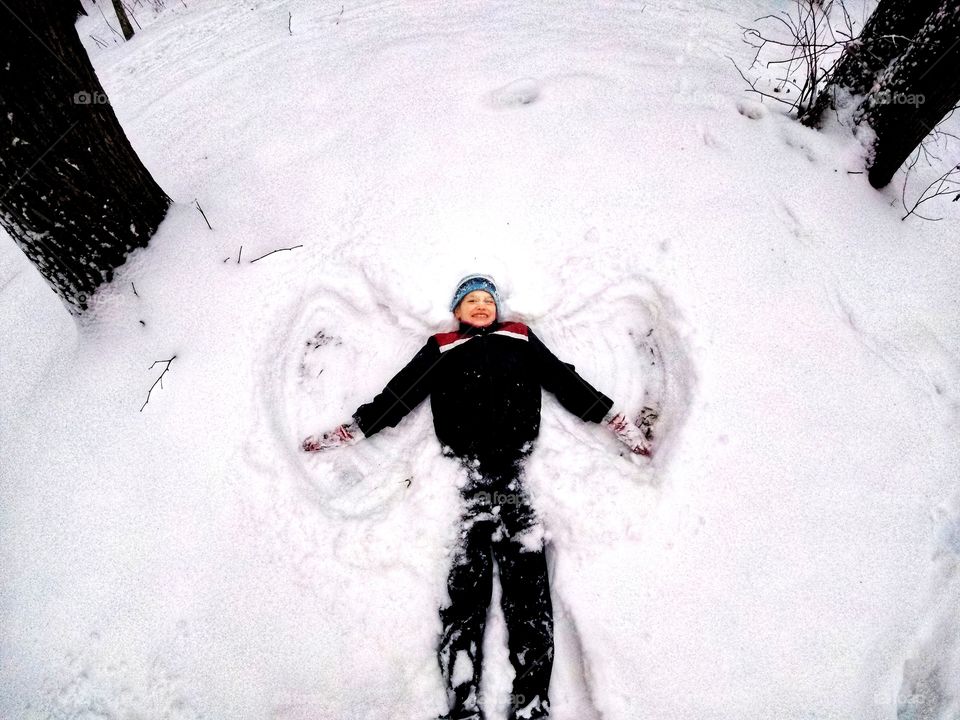 Snow angel 😇