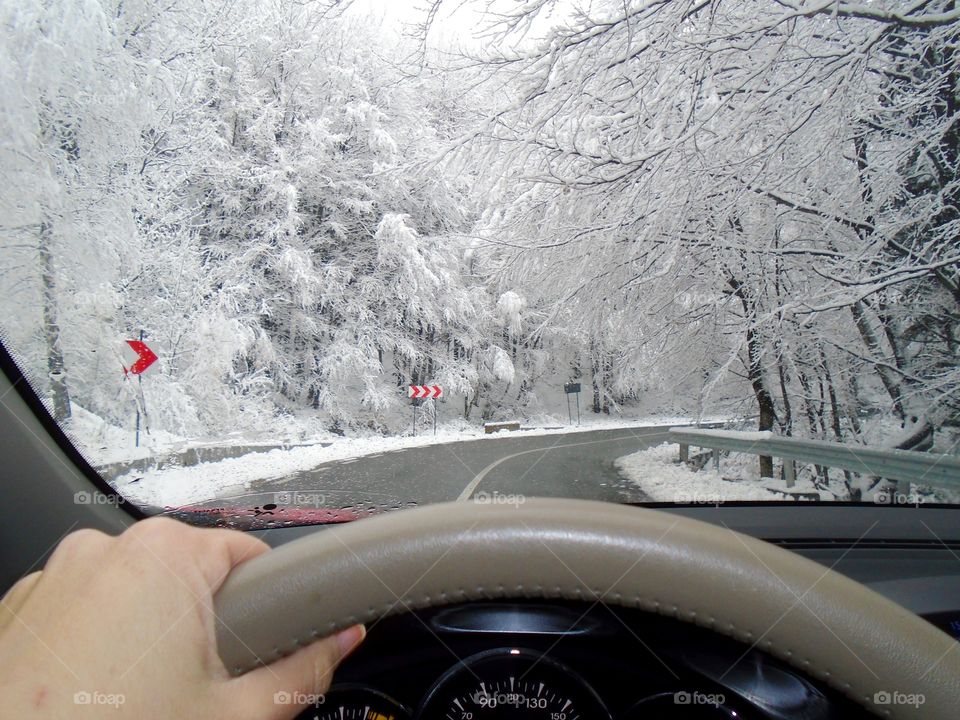 Winter driving 