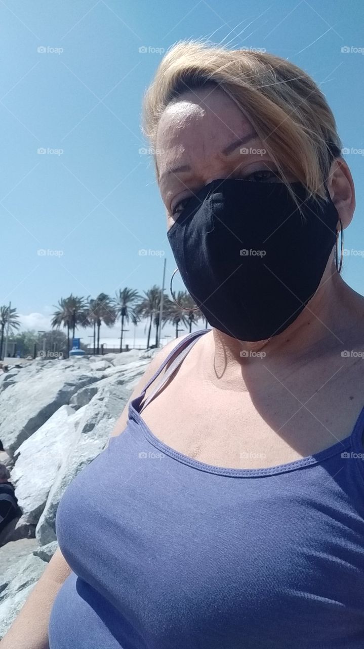 palmeras, el mar y yoooo