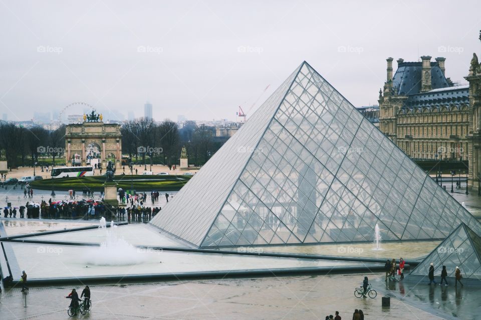 The Louvre, Paris. The Louvre museum