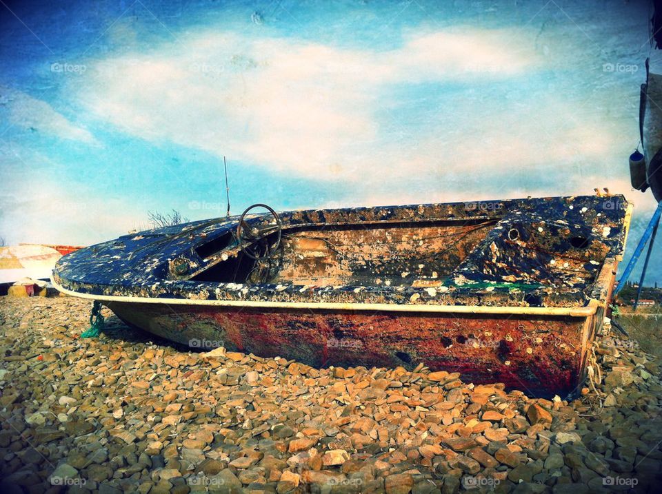 Abandoned boat