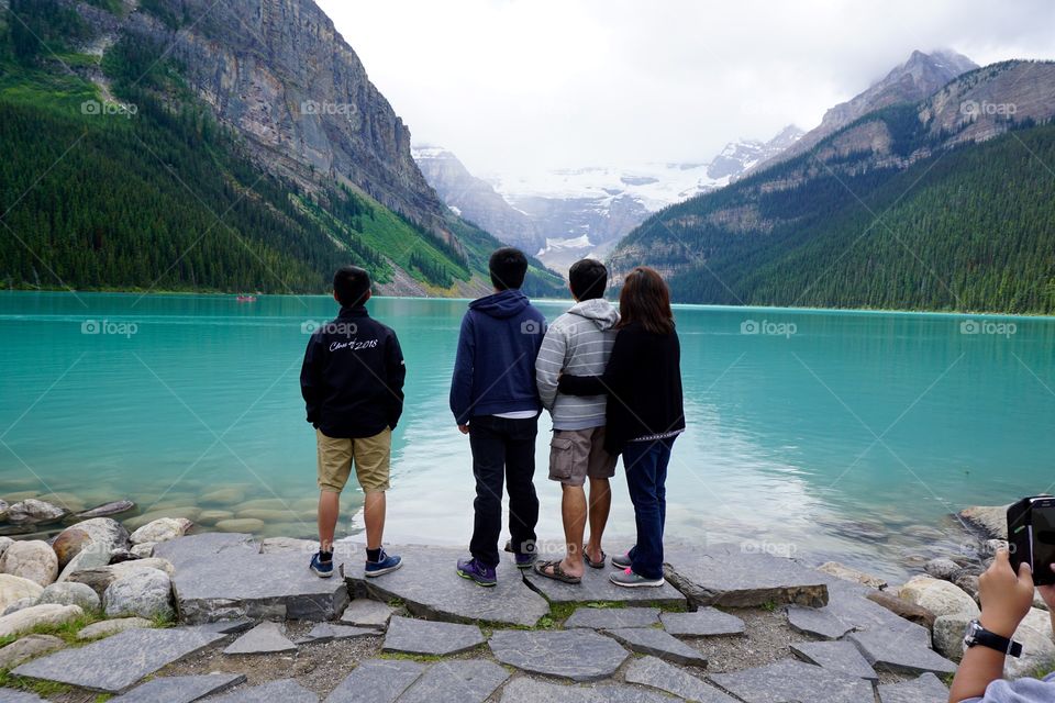 Taking a photo of a tourists taking a photo .. 