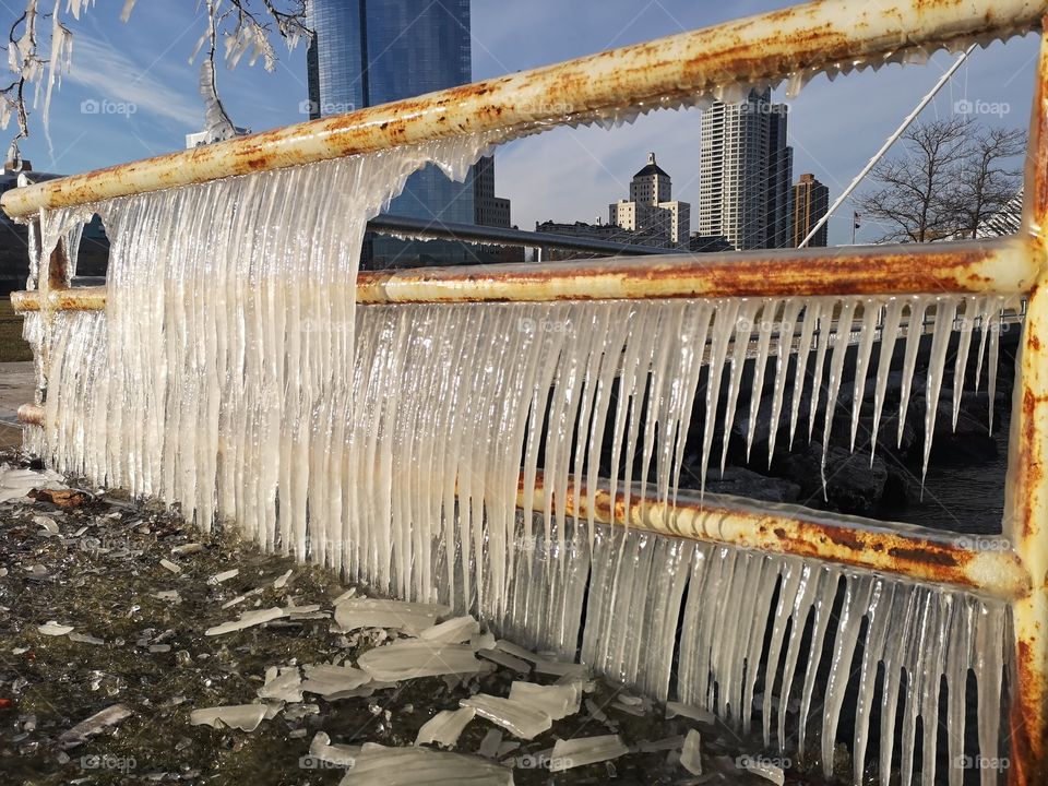 railings with Icicles