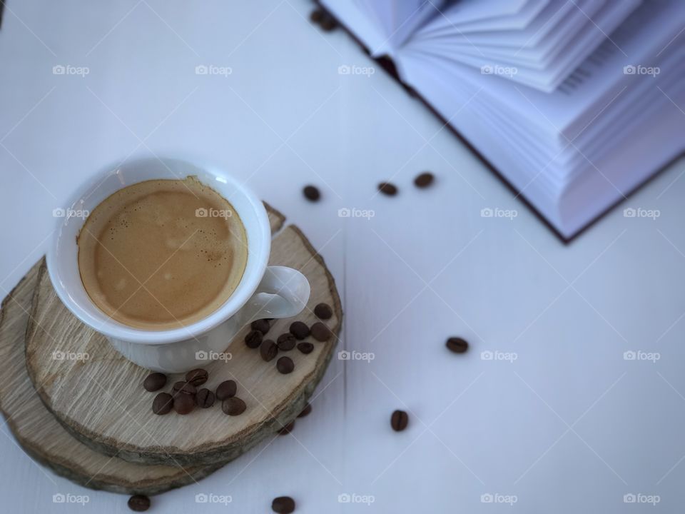 Close-up of a coffee cup