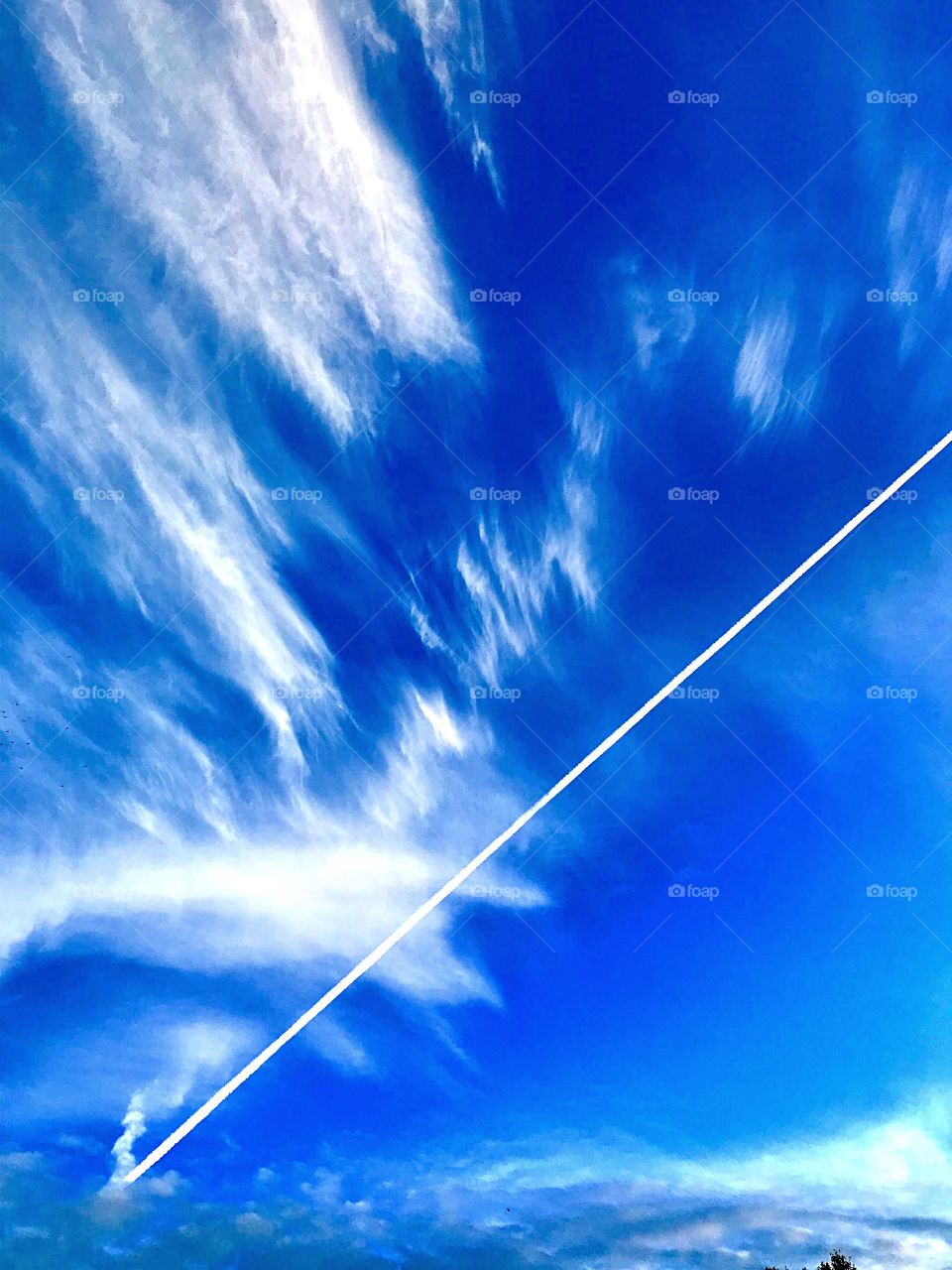 patterns and lines from the clouds