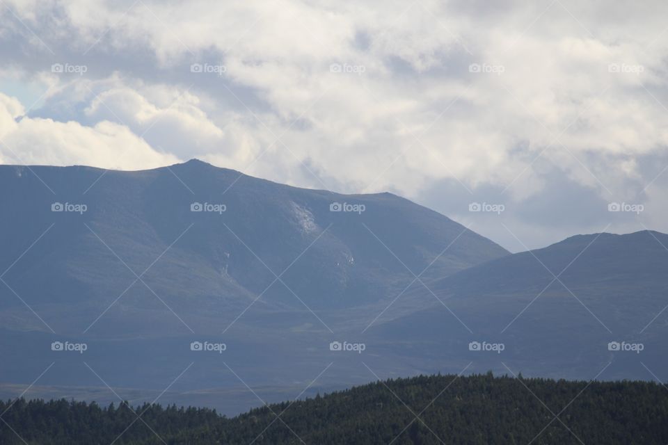 Snow, Landscape, Mountain, No Person, Fog