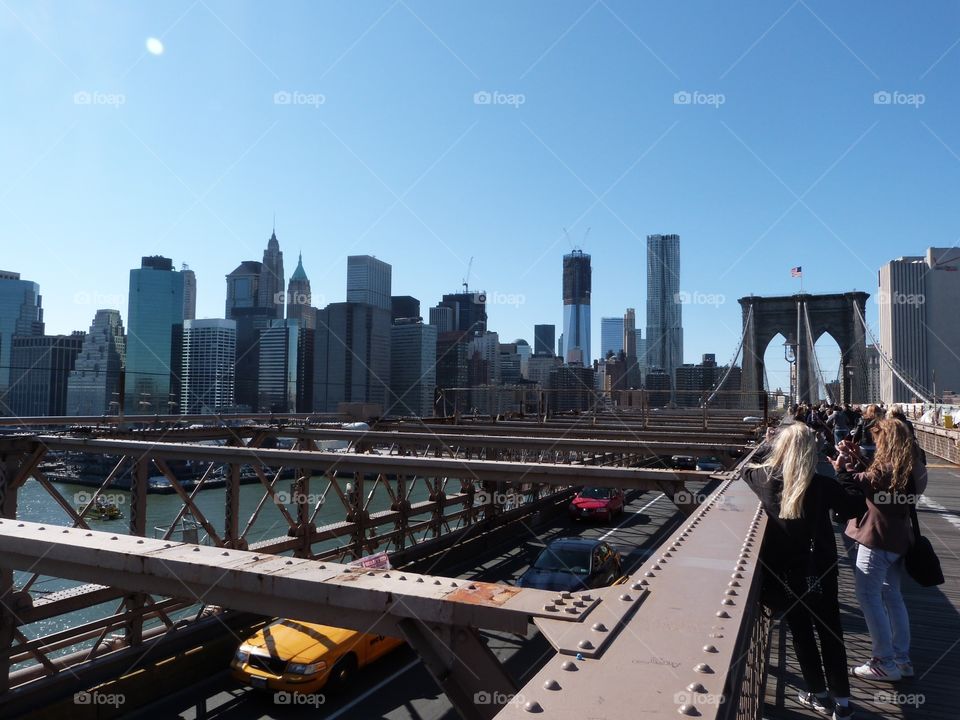 NY from Brooklyn Bridge