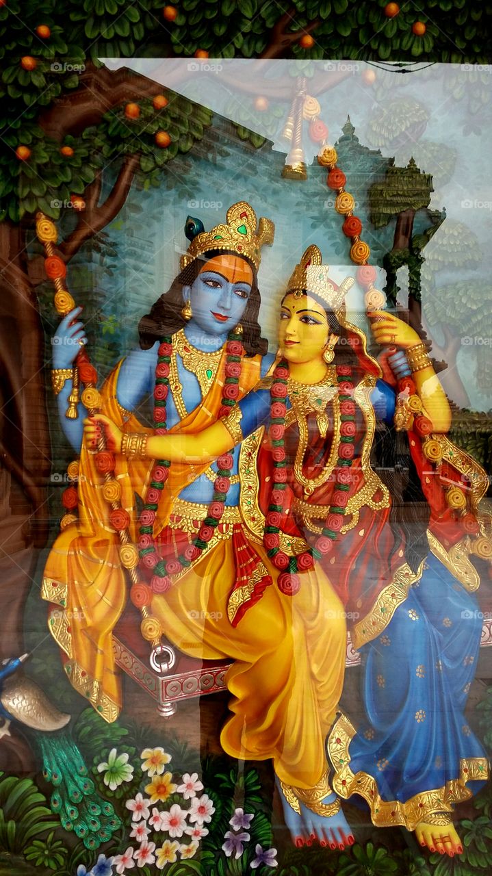 RadheKrishna painting