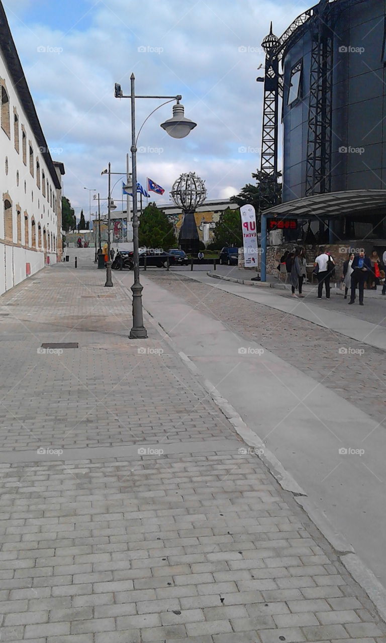 walking and shooting