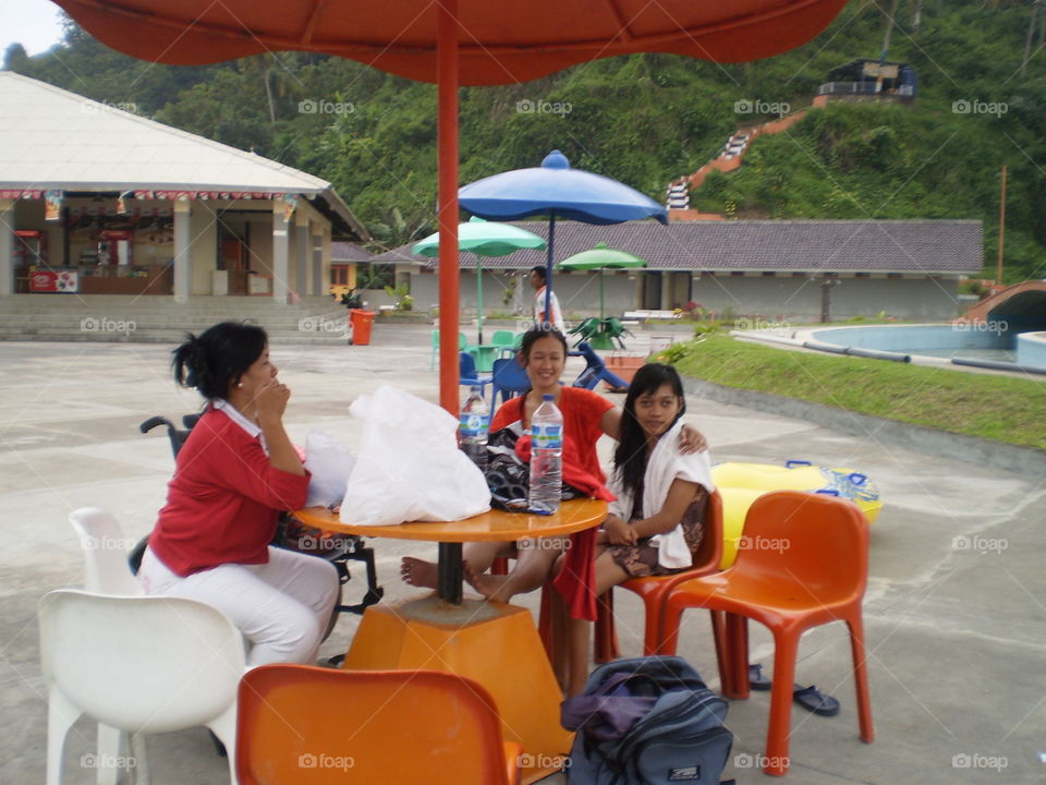 People, Adult, Woman, Chair, Group