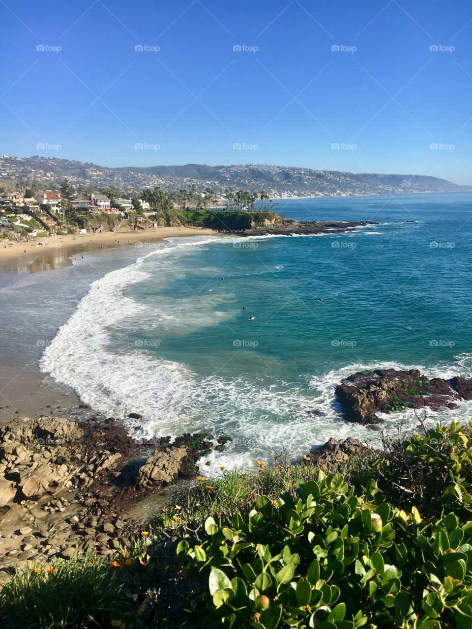 A lovely afternoon in Laguna Beach after the rain