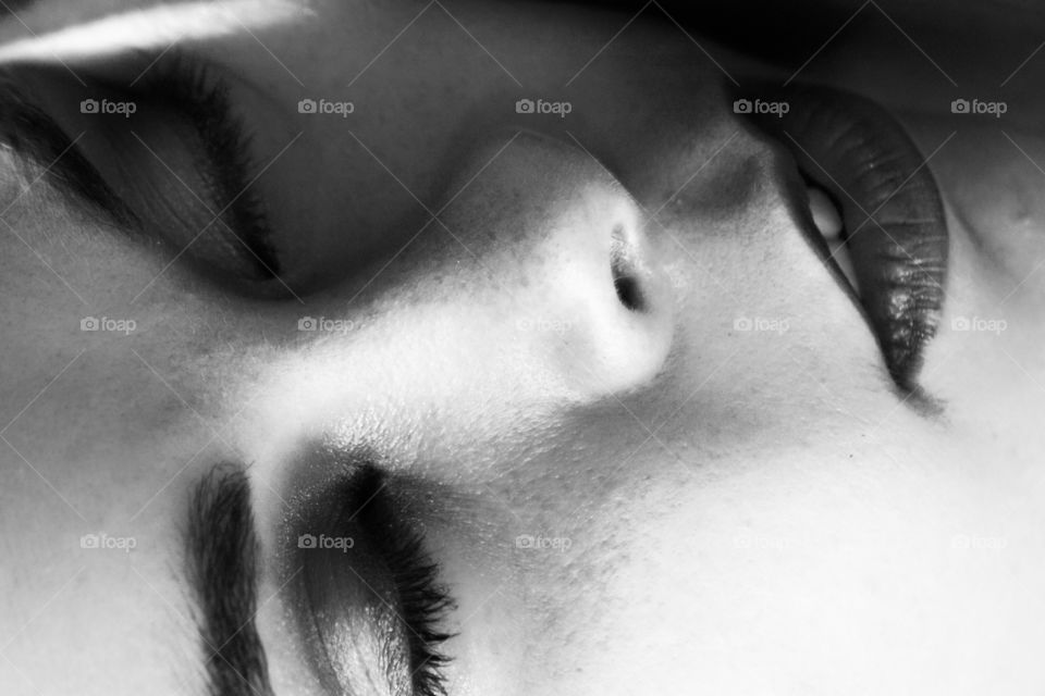 Closeup on Girl's Face