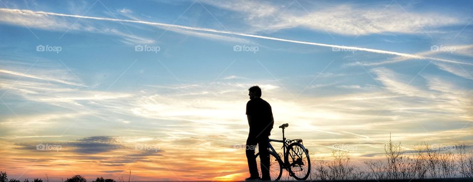 Sunset, Dawn, Sky, Landscape, Sun