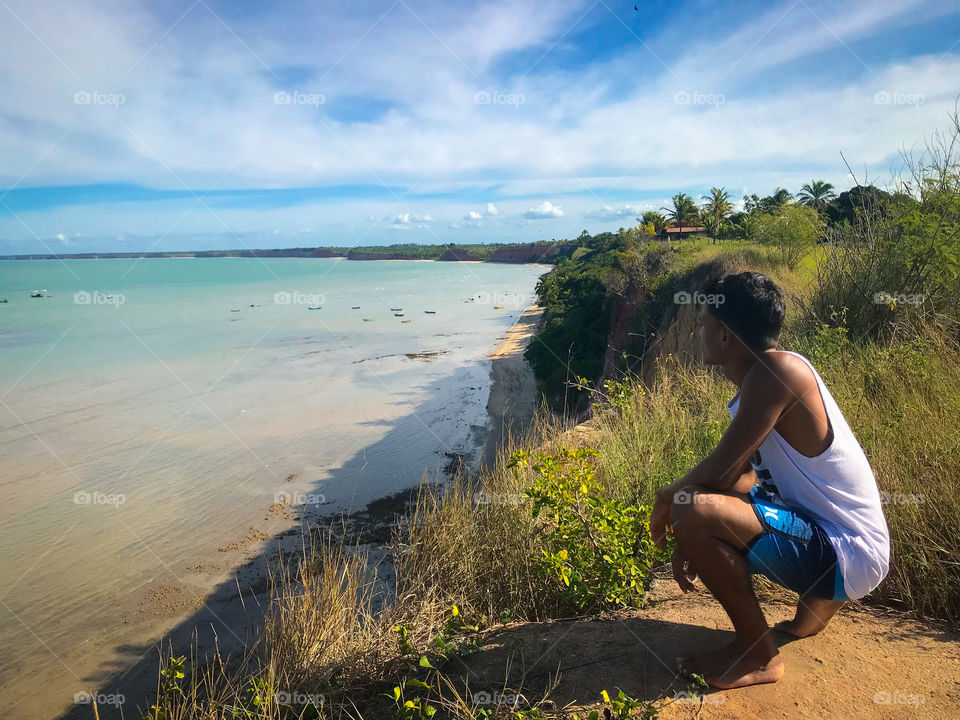 Just admire and thank. Cumuruxatiba Bahia Brasil 🇧🇷