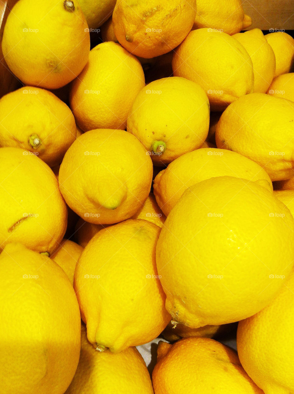 yellow lemon fruit thailand by wacharapol