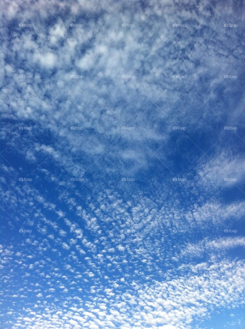 sky blue colors clouds by king