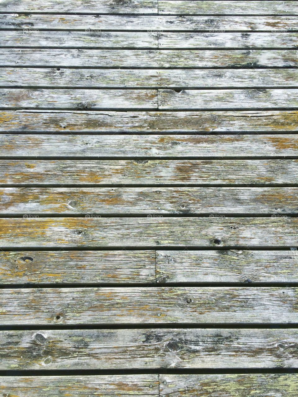 Full frame of a wooden jetty