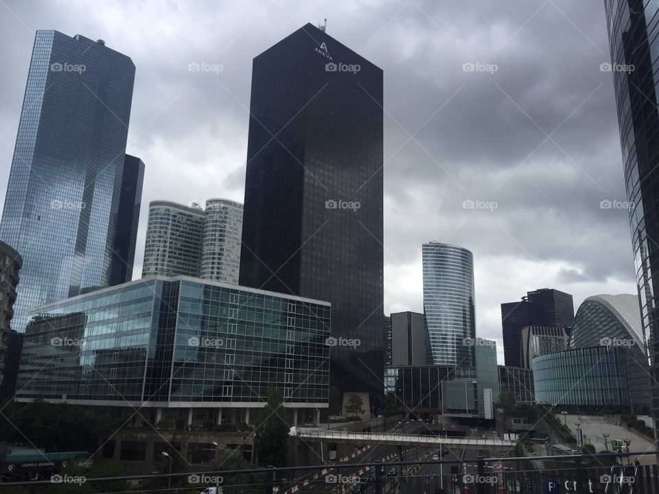 Modern Paris. La defense Paris