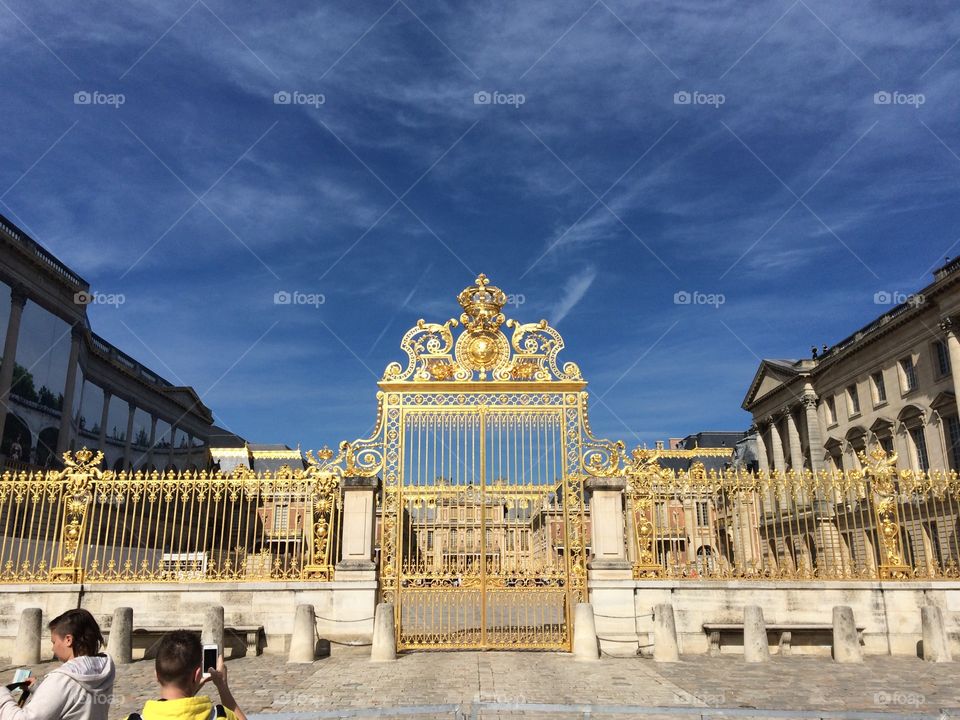 Gate to the Palace of Versailles